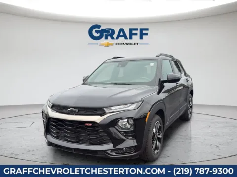 Black 2023 Chevrolet TrailBlazer RS for sale in Burns Harbor, IN