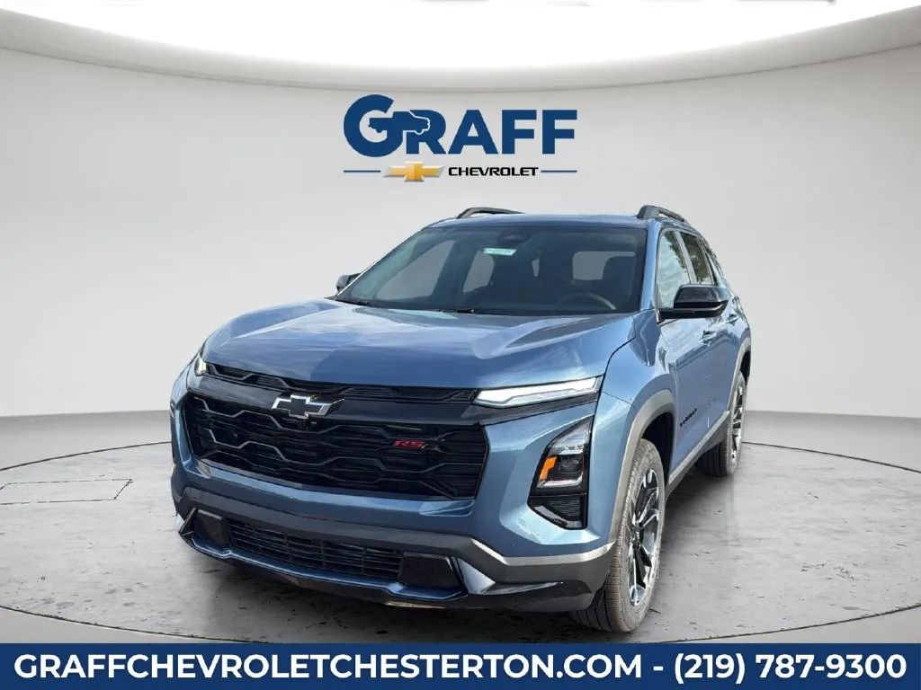Blue 2027 Chevrolet Equinox RS for sale in Burns Harbor, IN