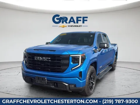 Blue 2022 GMC Sierra 1500 Elevation for sale in Burns Harbor, IN