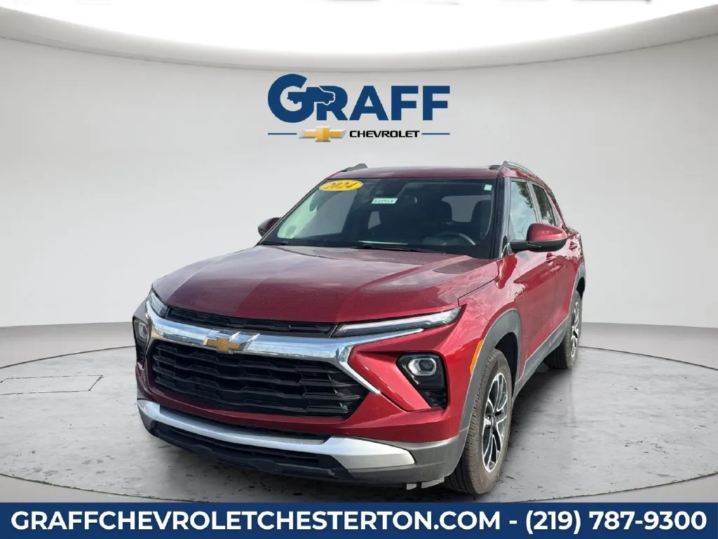 Red 2024 Chevrolet TrailBlazer LT for sale in Burns Harbor, IN