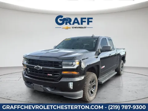 Black 2018 Chevrolet Silverado 1500 LT for sale in Burns Harbor, IN