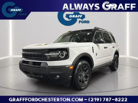 White 2025 Ford Bronco Sport Big Bend for sale in Chesterton, IN