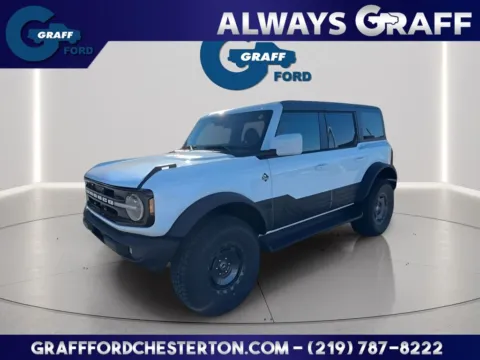White 2025 Ford Bronco Outer Banks for sale in Chesterton, IN