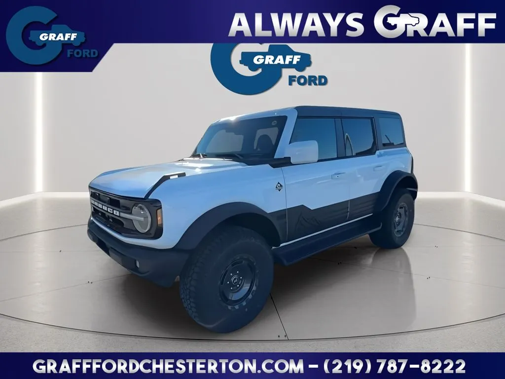 White 2025 Ford Bronco Outer Banks for sale in Chesterton, IN