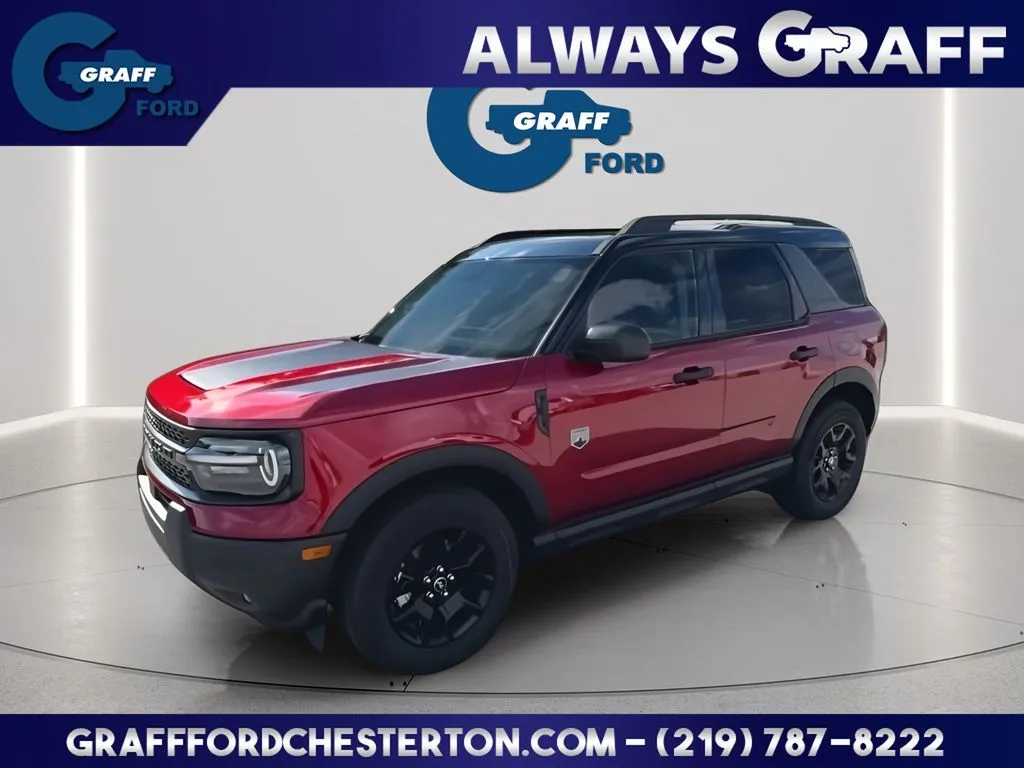 Red 2025 Ford Bronco Sport Big Bend for sale in Chesterton, IN