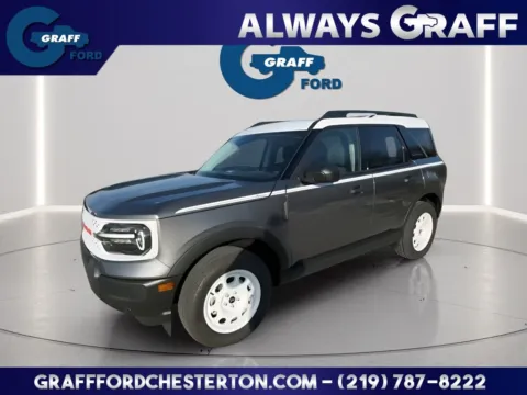 Gray 2025 Ford Bronco Sport Heritage for sale in Chesterton, IN