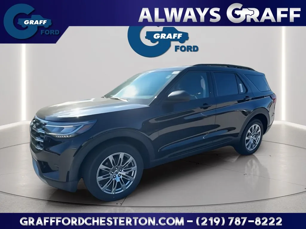 Black 2026 Ford Explorer Active for sale in Chesterton, IN