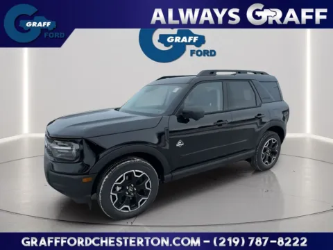 Black 2025 Ford Bronco Sport Outer Banks for sale in Chesterton, IN