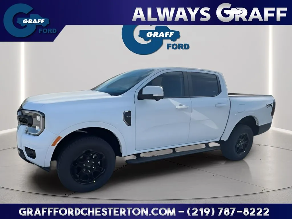 White 2025 Ford Ranger Lariat for sale in Chesterton, IN