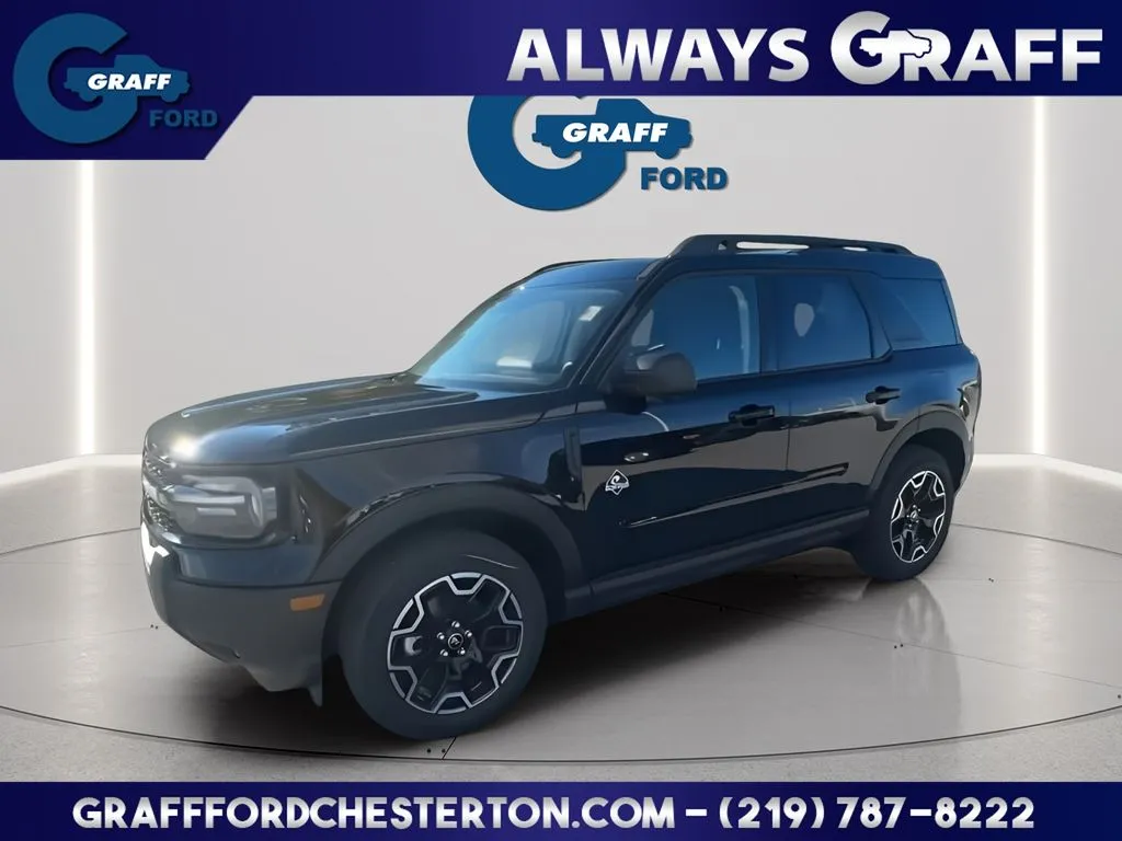 Black 2025 Ford Bronco Sport Outer Banks for sale in Chesterton, IN