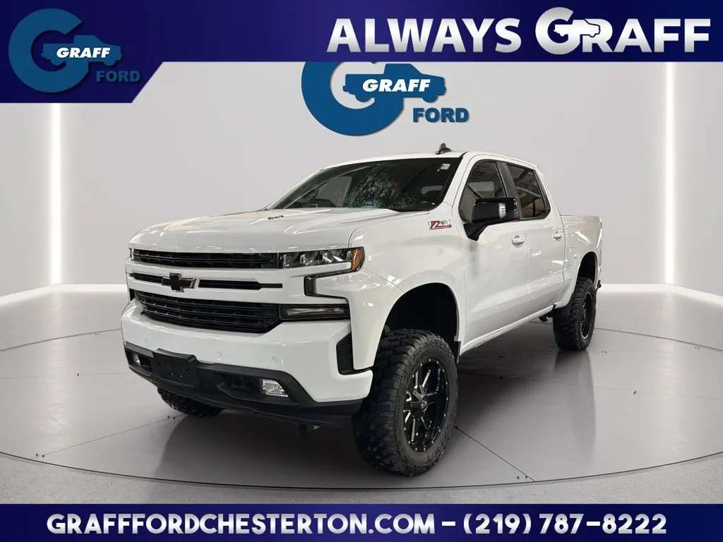 White 2022 Chevrolet Silverado 1500 LTD RST for sale in Chesterton, IN
