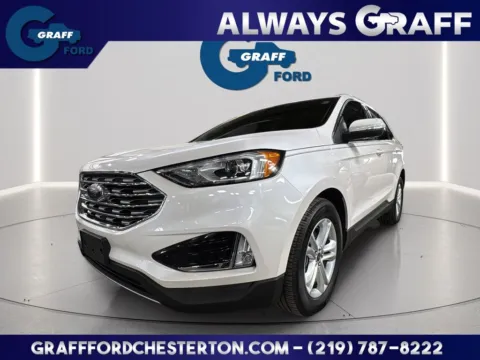 White 2019 Ford Edge SEL for sale in Chesterton, IN