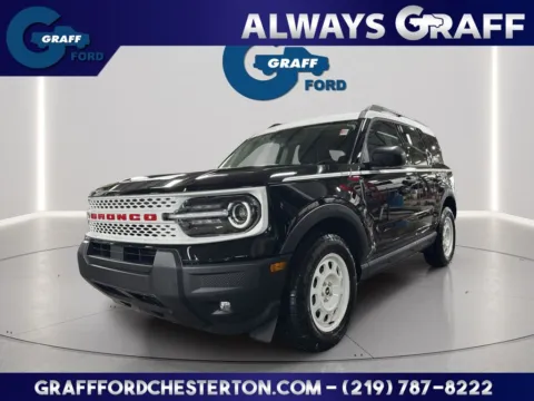 Black 2026 Ford Bronco Sport Heritage for sale in Chesterton, IN