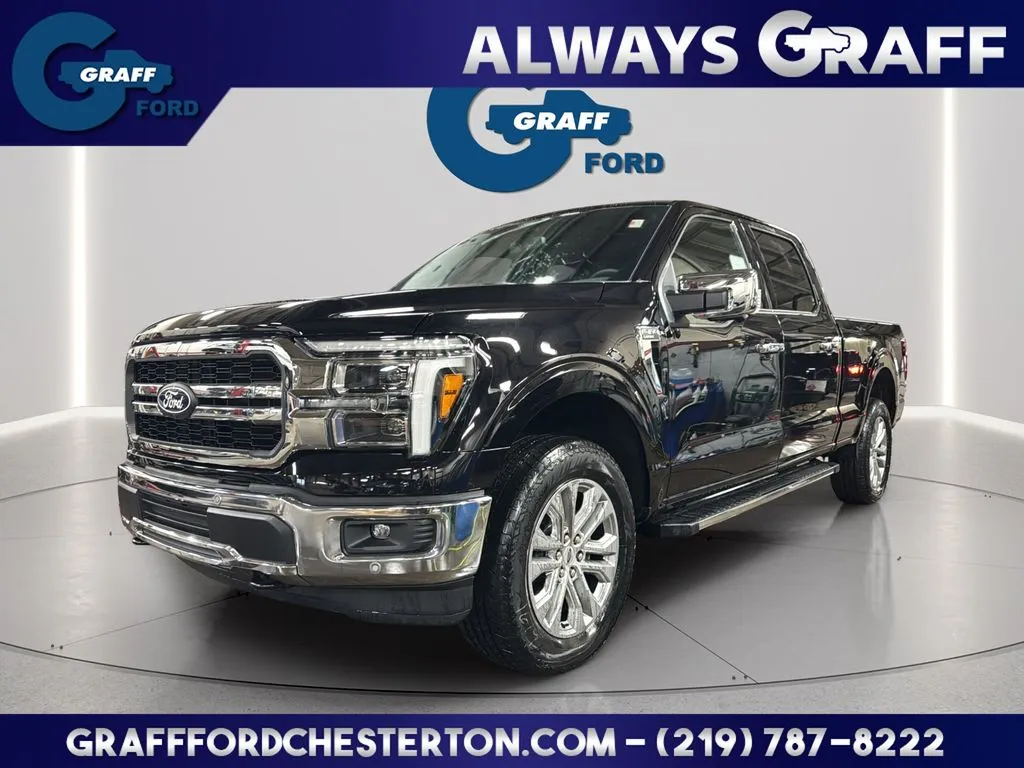 Black 2026 Ford F-150 Lariat for sale in Chesterton, IN