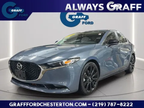 Gray 2024 Mazda Mazda3 2.5 S Carbon Edition for sale in Chesterton, IN