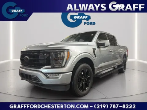 Silver 2022 Ford F-150 Lariat for sale in Chesterton, IN
