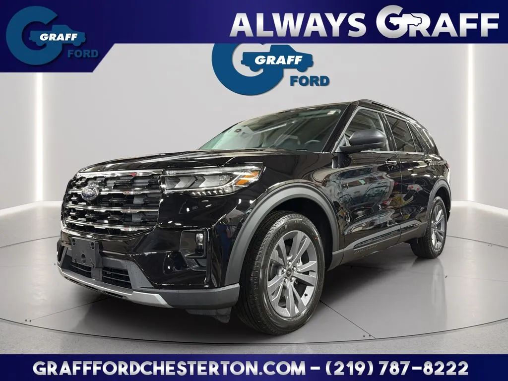 Black 2026 Ford Explorer Active for sale in Chesterton, IN