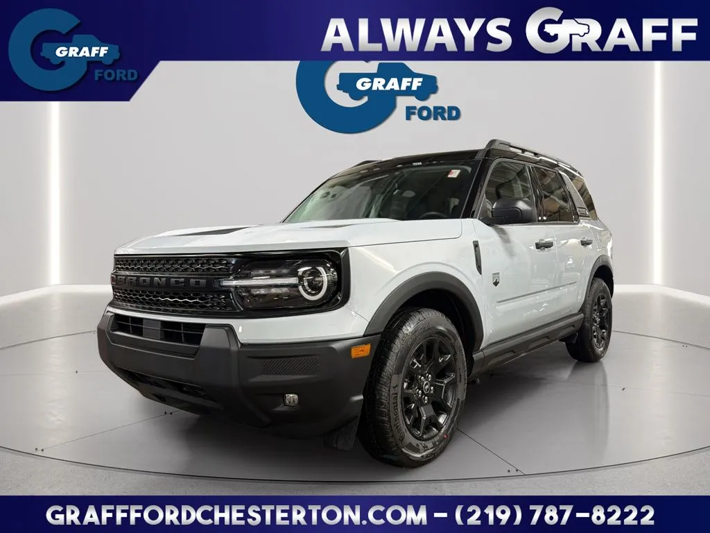 White 2026 Ford Bronco Sport Big Bend for sale in Chesterton, IN
