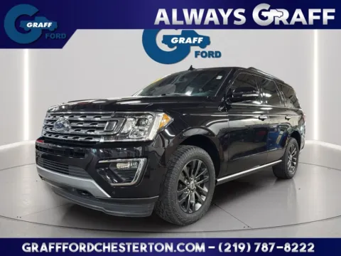 Black 2019 Ford Expedition Limited for sale in Chesterton, IN