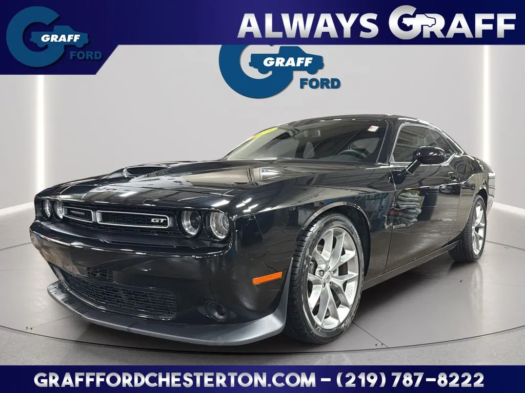 Black 2023 Dodge Challenger GT for sale in Chesterton, IN