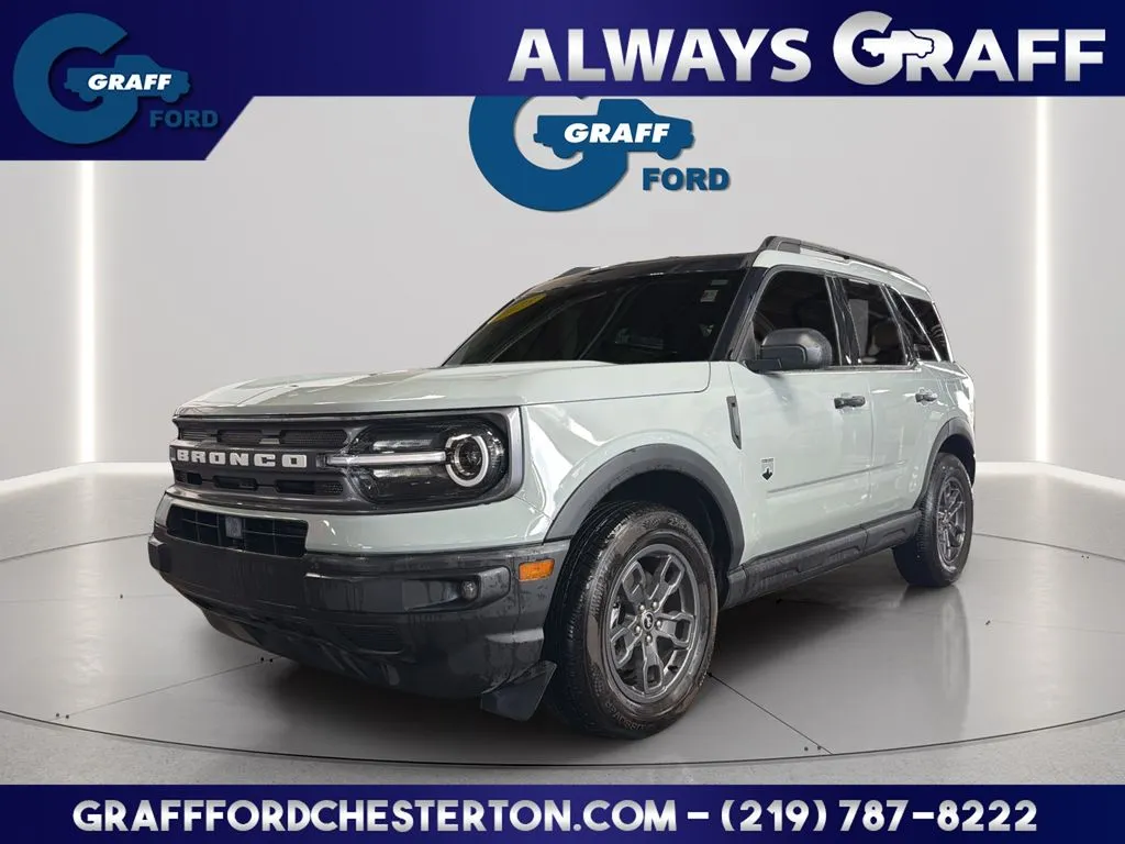 Gray 2023 Ford Bronco Sport Big Bend for sale in Chesterton, IN
