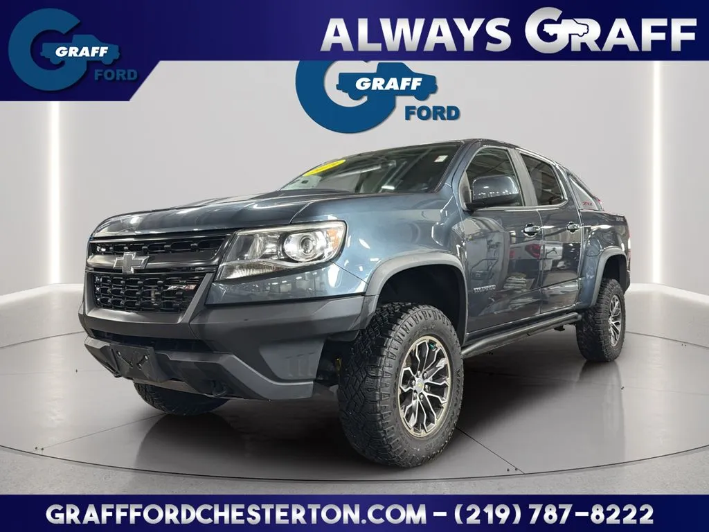 Gray 2019 Chevrolet Colorado ZR2 for sale in Chesterton, IN
