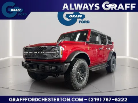 Red 2026 Ford Bronco Badlands for sale in Chesterton, IN