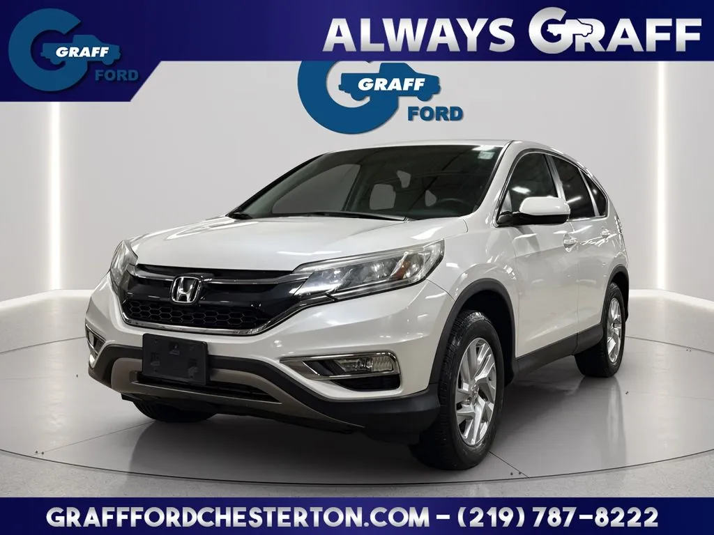 White 2015 Honda CR-V EX for sale in Chesterton, IN