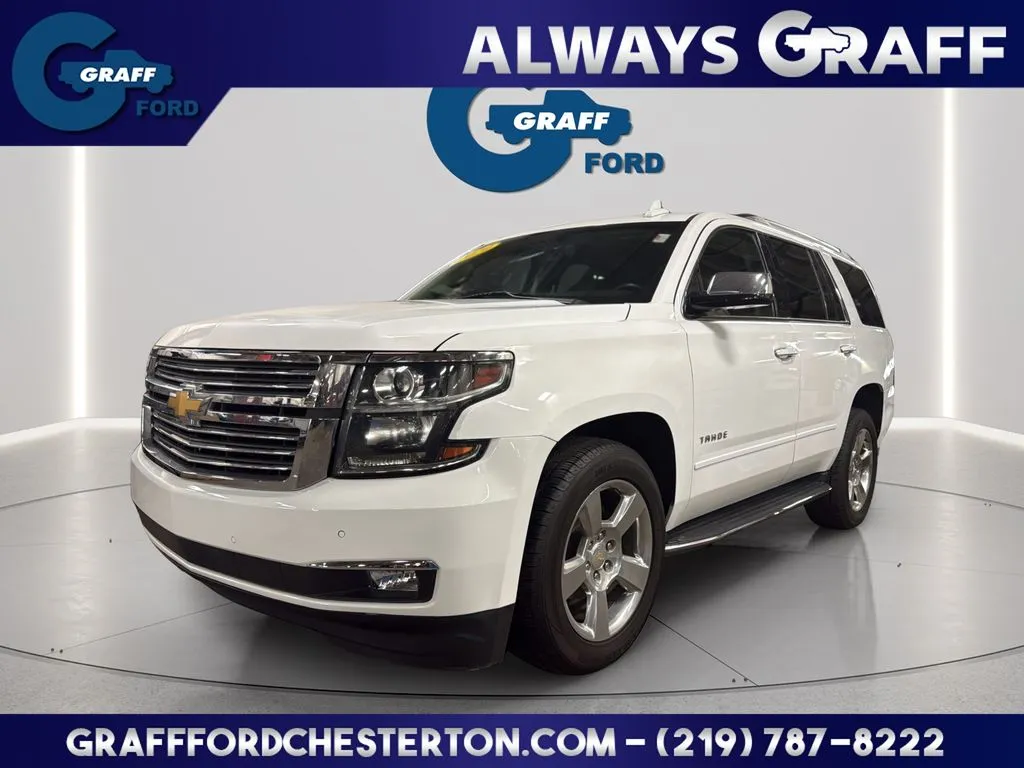 White 2020 Chevrolet Tahoe Premier for sale in Chesterton, IN