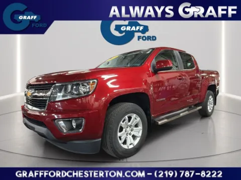 Red 2017 Chevrolet Colorado LT for sale in Chesterton, IN