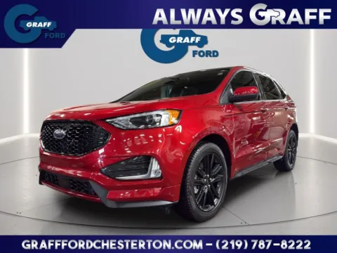 Red 2024 Ford Edge ST Line for sale in Chesterton, IN