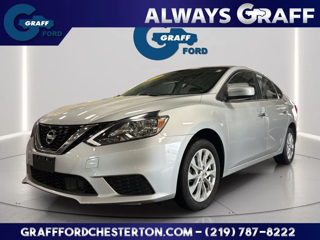 Silver 2019 Nissan Sentra S for sale in Chesterton, IN