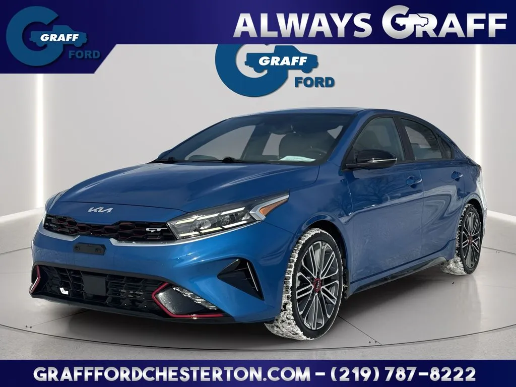 Blue 2023 Kia Forte GT for sale in Chesterton, IN
