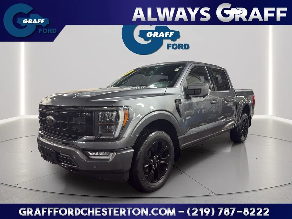Gray 2023 Ford F-150 Lariat for sale in Chesterton, IN