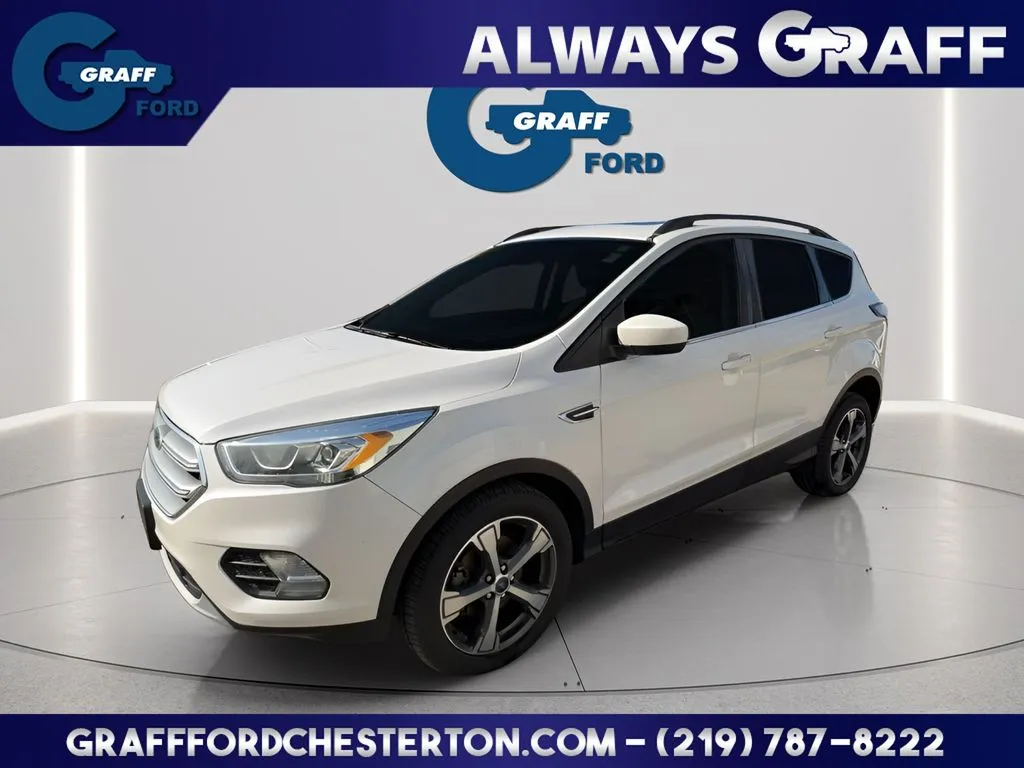 White 2018 Ford Escape SEL for sale in Chesterton, IN