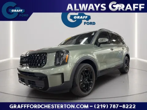 Green 2024 Kia Telluride EX X-Line for sale in Chesterton, IN