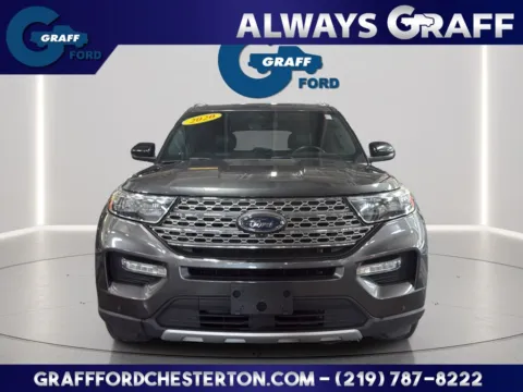 Gray 2020 Ford Explorer Limited for sale in Chesterton, IN