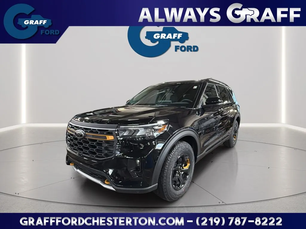 Black 2026 Ford Explorer Tremor for sale in Chesterton, IN