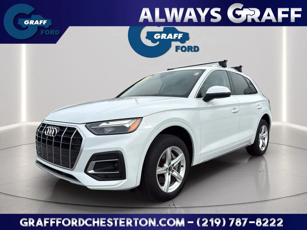 Silver 2022 Audi Q5 40 Premium for sale in Chesterton, IN