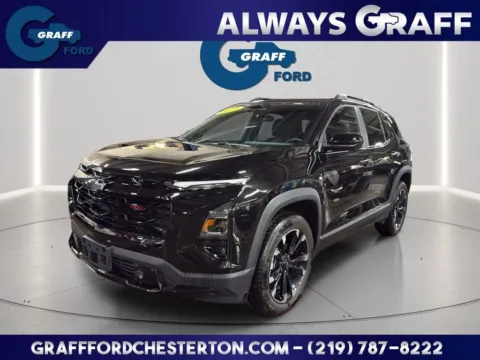 Black 2025 Chevrolet Equinox RS for sale in Chesterton, IN