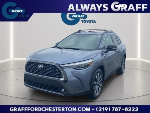 Gray 2025 Toyota Corolla Cross XLE for sale in Chesterton, IN