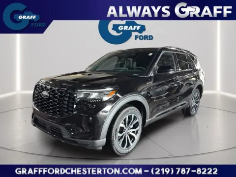 Black 2026 Ford Explorer ST-Line for sale in Chesterton, IN