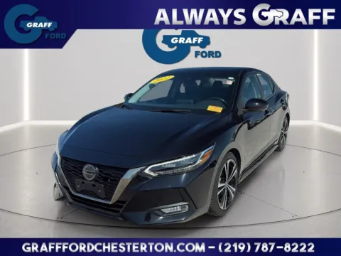 Black 2022 Nissan Sentra SR for sale in Chesterton, IN