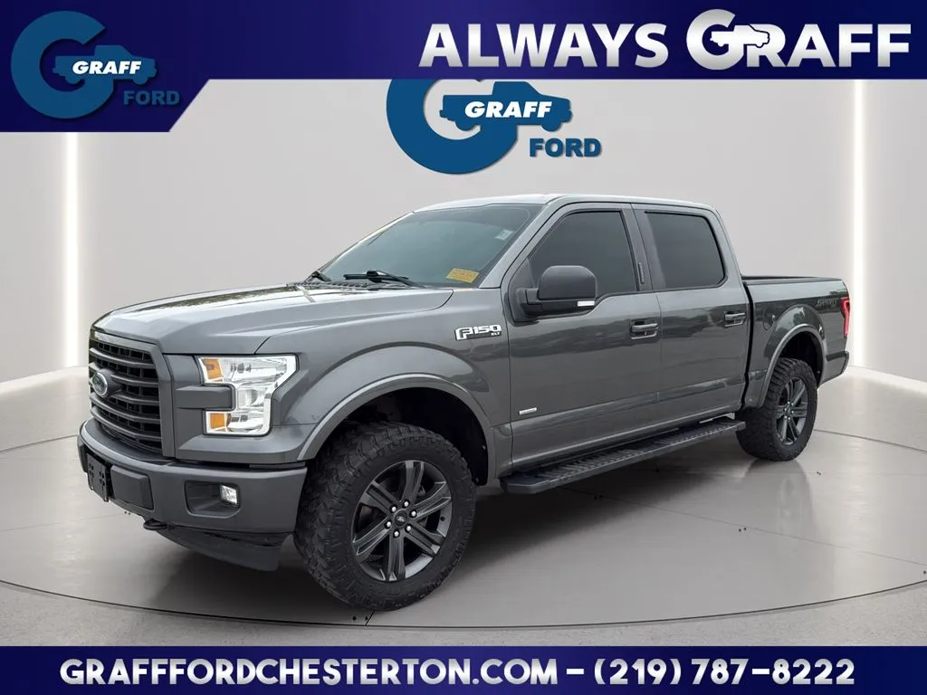 Gray 2017 Ford F-150 XLT for sale in Chesterton, IN