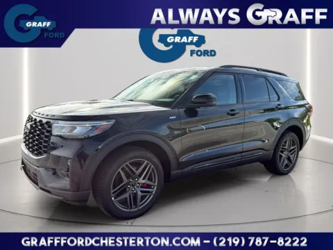 Black 2026 Ford Explorer ST-Line for sale in Chesterton, IN