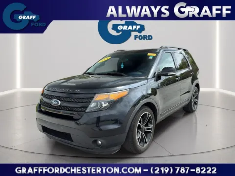 Black 2015 Ford Explorer Sport for sale in Chesterton, IN