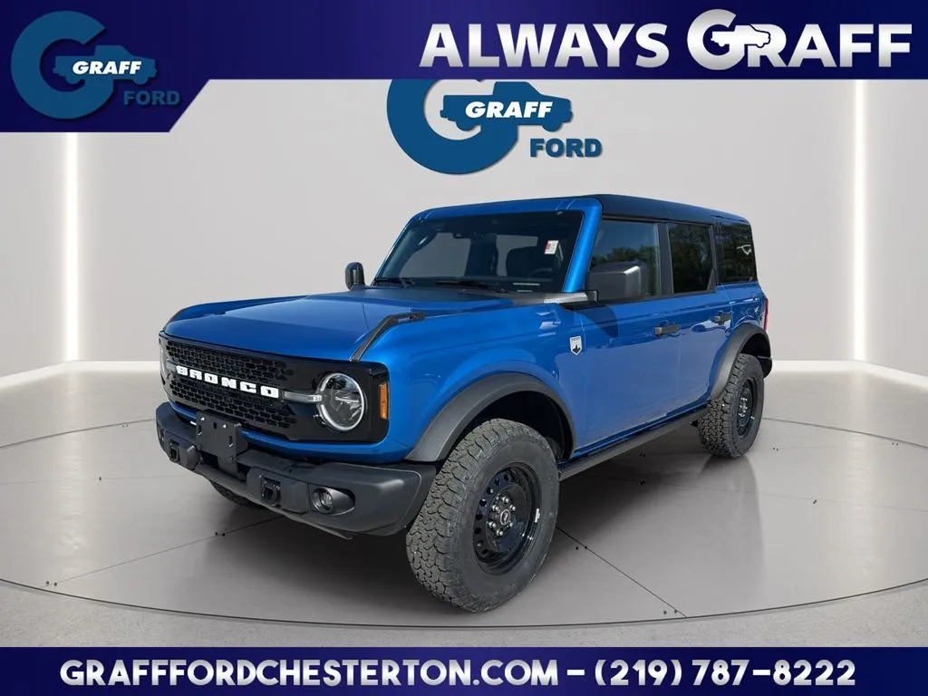 Blue 2026 Ford Bronco Big Bend for sale in Chesterton, IN