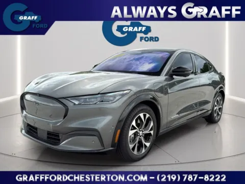 Gray 2021 Ford Mustang Mach-E Premium for sale in Chesterton, IN
