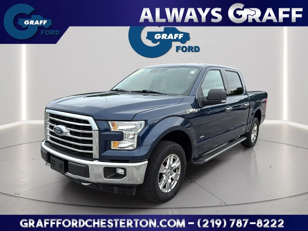 Blue 2017 Ford F-150 XLT for sale in Chesterton, IN