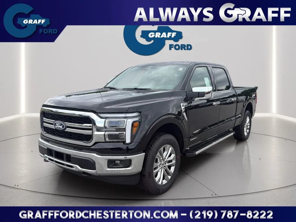 Black 2026 Ford F-150 Lariat for sale in Chesterton, IN